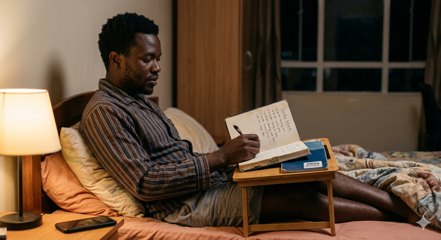 Why you should always prepare for a new day  before sleeping