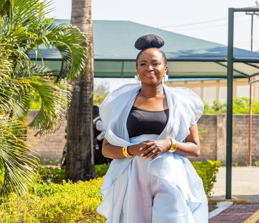 Mercy Masika celebrates as husband finally joins her for family walks after years of asking