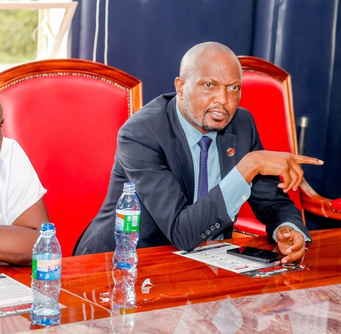 Moses Kuria during a recent event. PHOTO/https://www.facebook.com/nationalpoliceke
