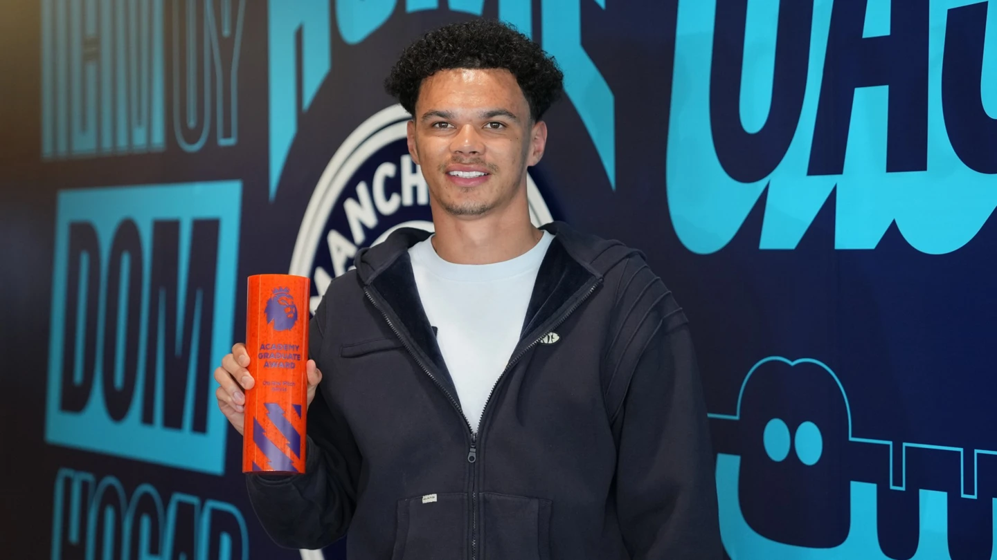 Man City’s Nico O’Reilly joins Bruno in end-season awards winners