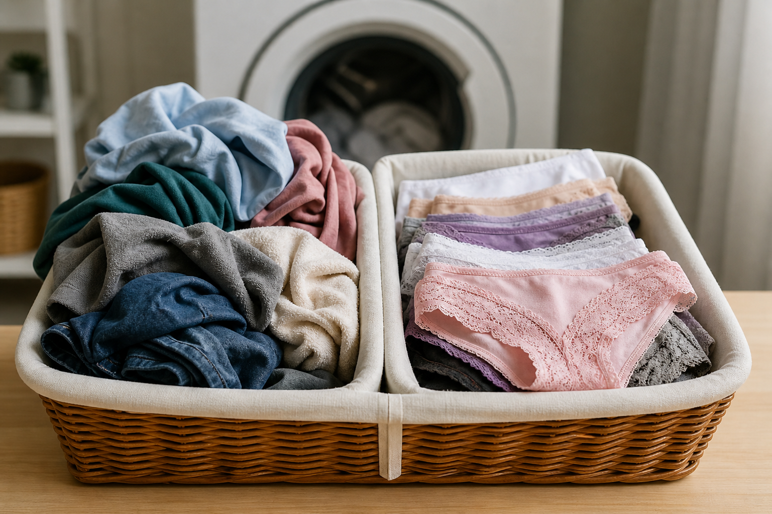 7 reasons why you should never wash your underwear with other clothes