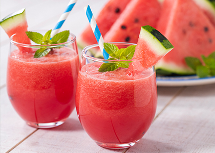 watermelon juice. PHOTO/Gemini