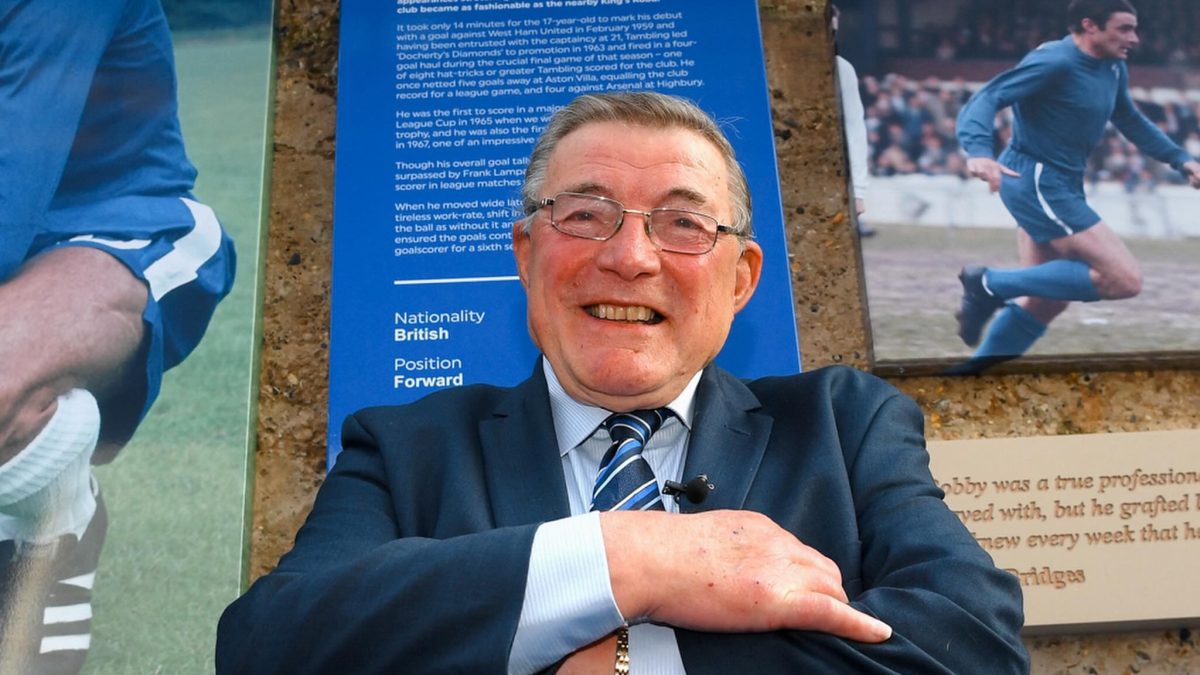 Chelsea legend Bobby Tambling dies at 84