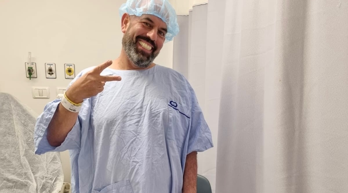 Gilad undergoes shoulder surgery after accident