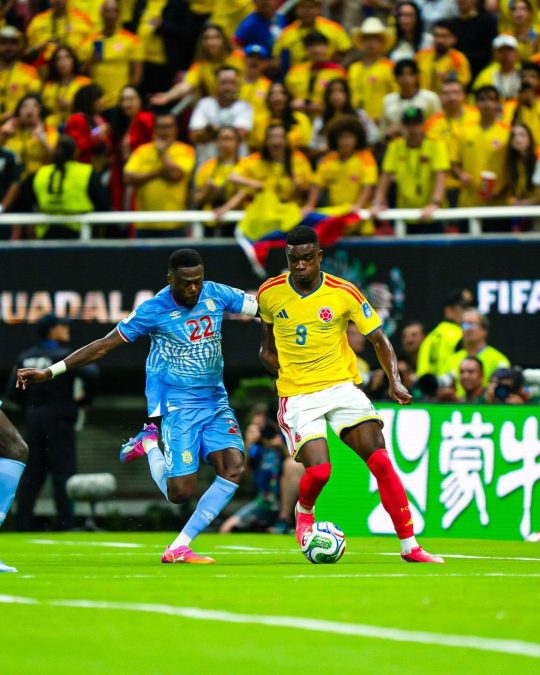 A FIFA World Cup 2026 action between Colombia and DR Congo on Tuesday, June 23, 2026. PHOTO/https://www.facebook.com/FCFSeleccionColPage/photos