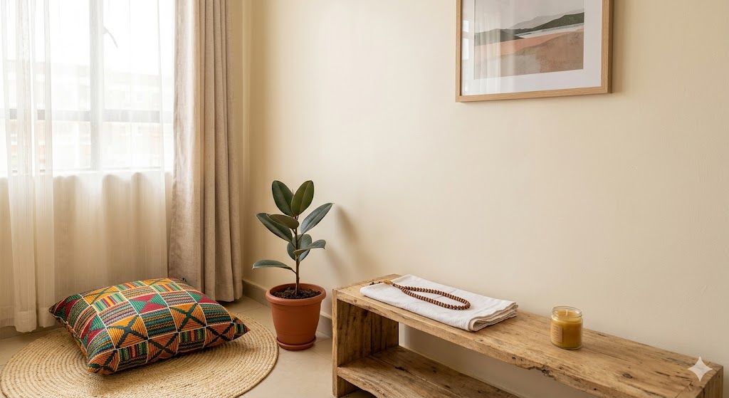 How to create a meditation or prayer space in your flat