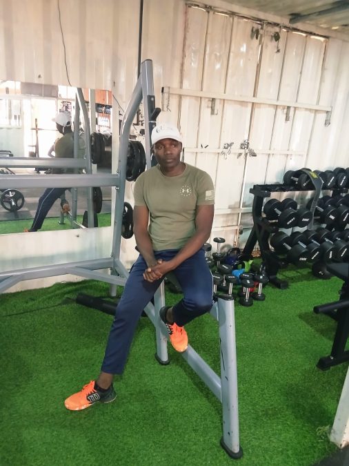 Gym instructor Charles Nyangweso. PHOTO/David Nthua