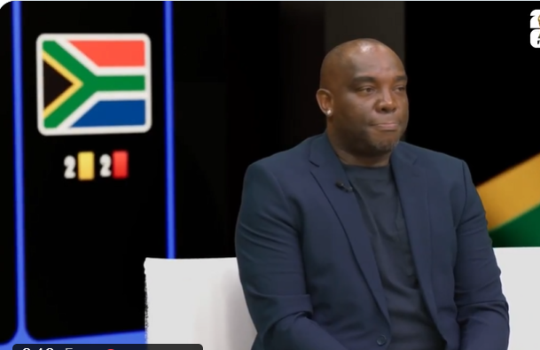Priceless reaction! Harambee Stars coach McCarthy reacts on TV after South Africa's World Cup loss