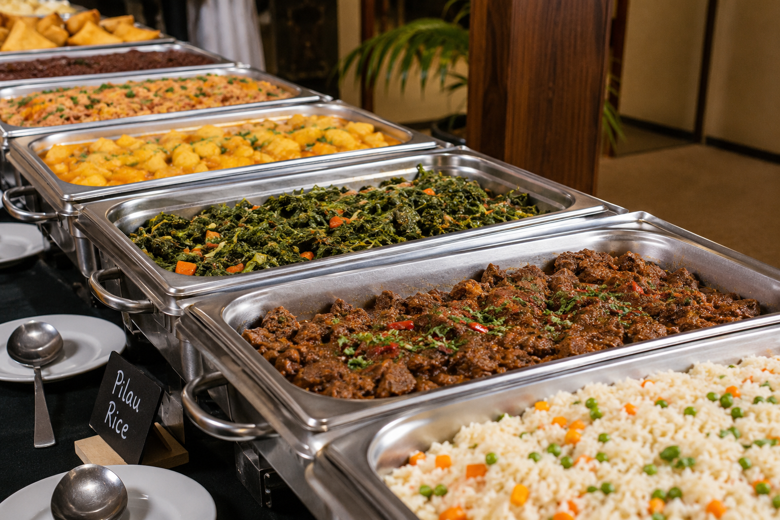 Foods that never miss in a Kenyan buffet