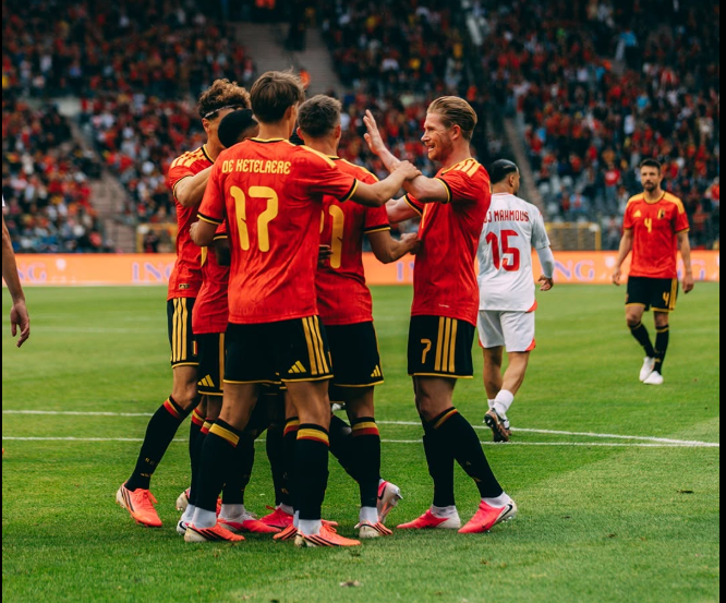 Belgium wrap up World Cup preparation with huge win over Tunisia