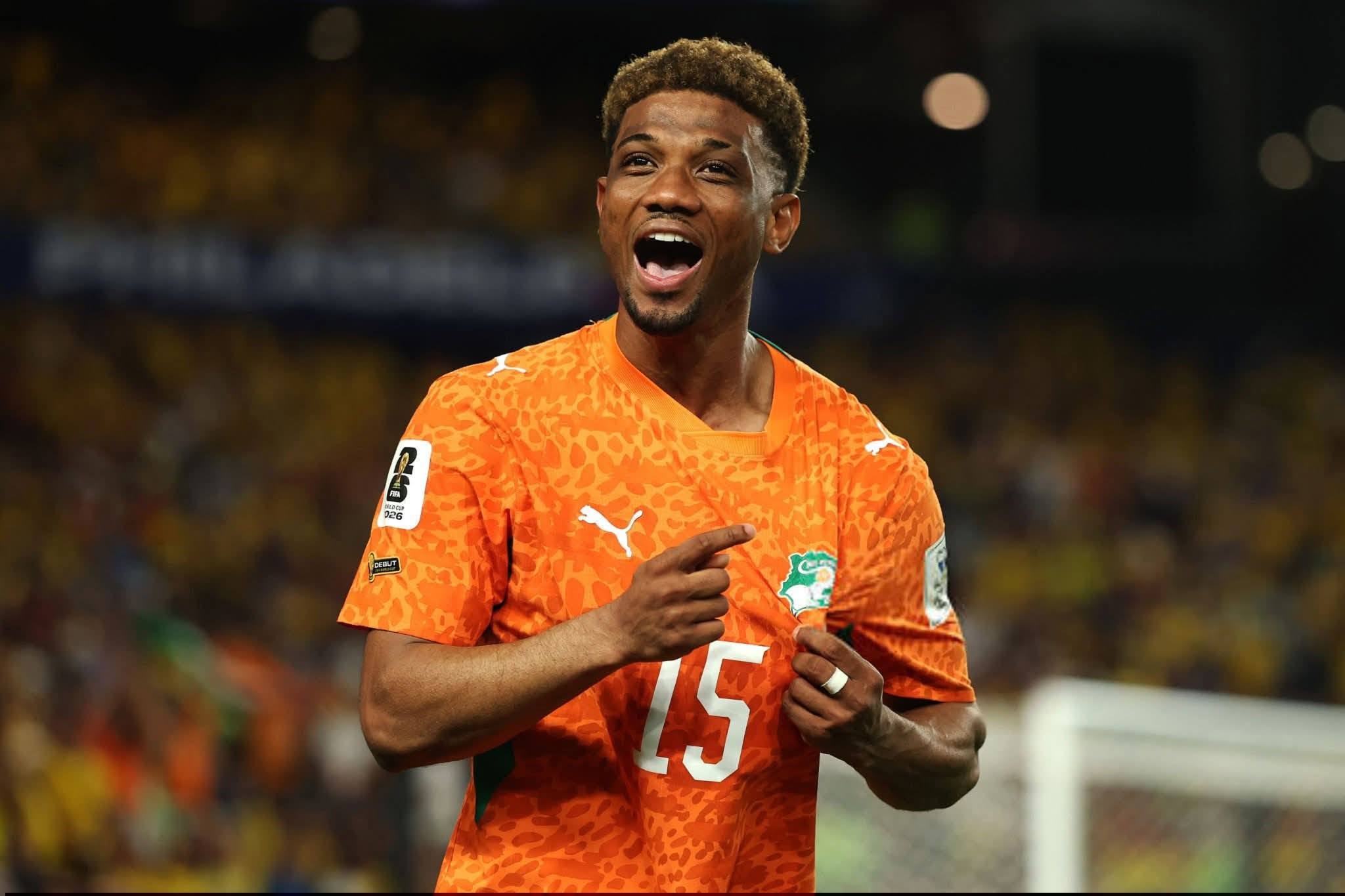 World Cup: Amad Diallo scores as Ivory Coast down Ecuador in late show