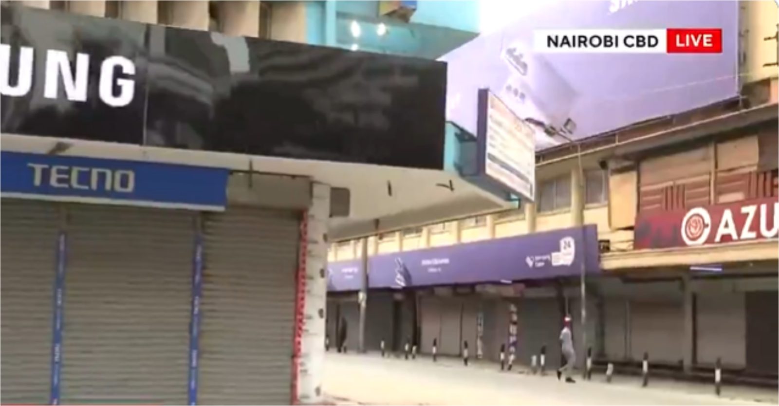Gen Z protest anniversary: Majority of Nairobi CBD businesses close