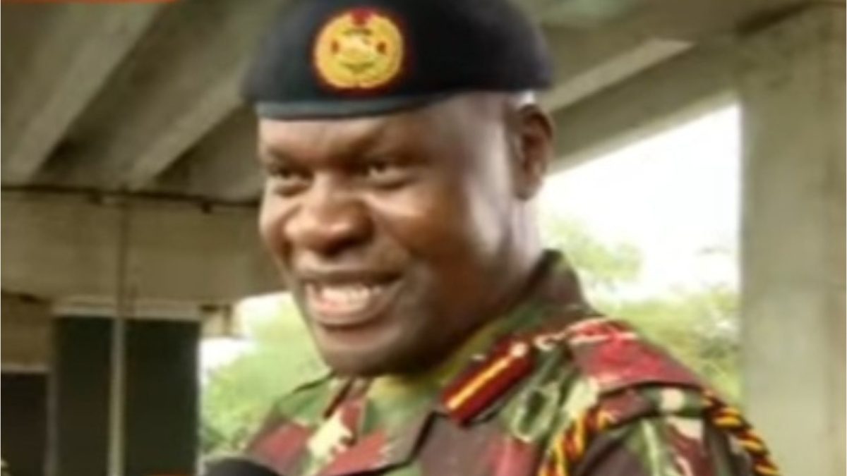 Police chief Masengeli says Nairobi roadblocks meant to stop goons and dangerous weapons