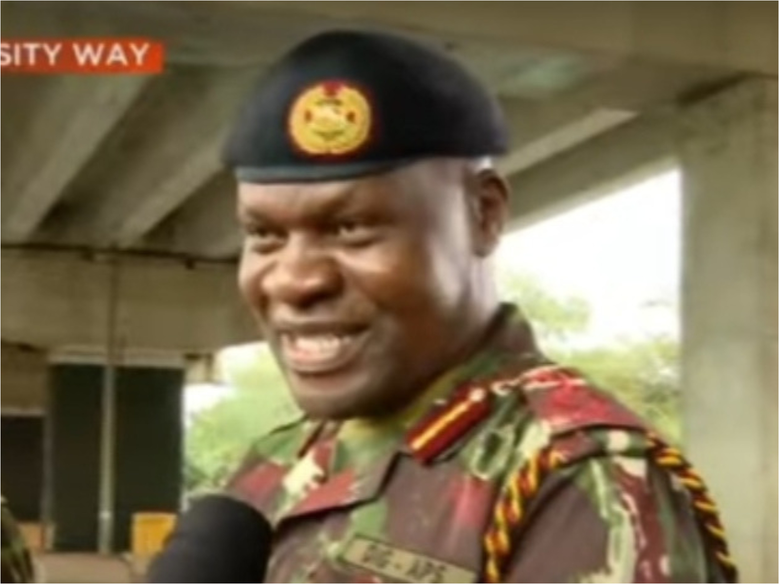 Police chief Masengeli says Nairobi roadblocks meant to stop goons and dangerous weapons