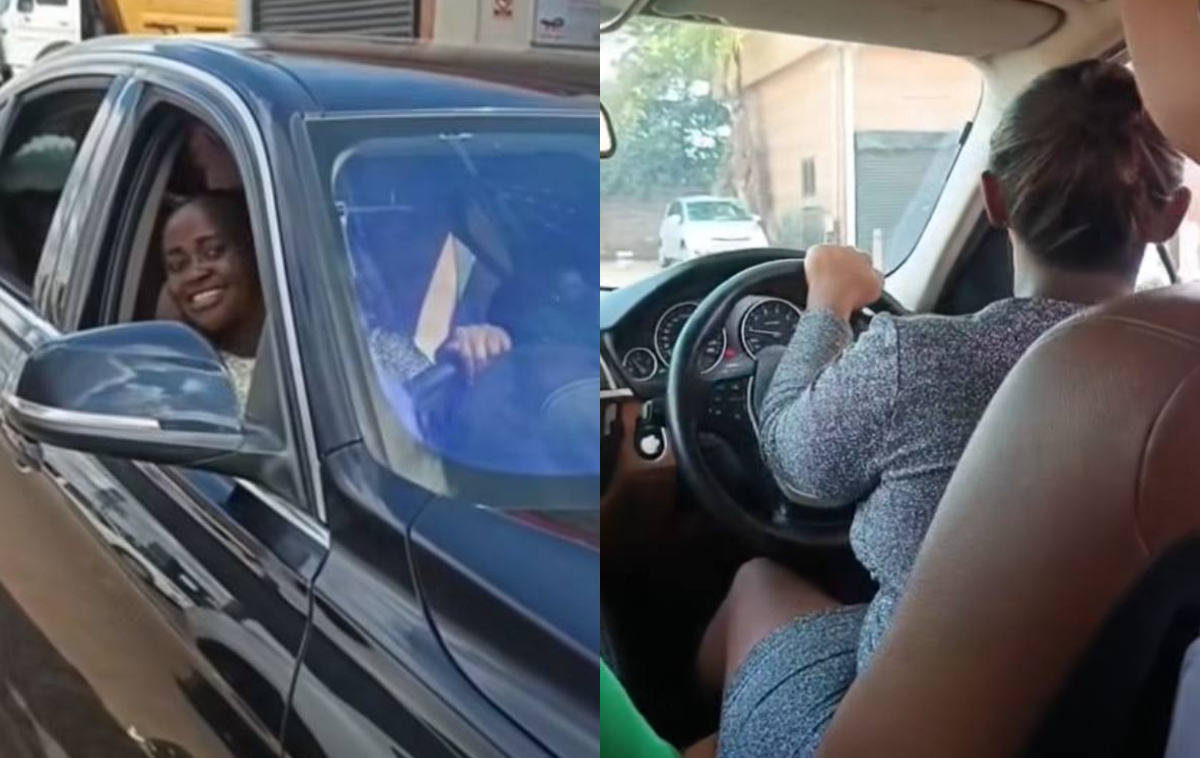 Marion Naipei flexes luxury BMW in new video, warns critics who doubted her journey