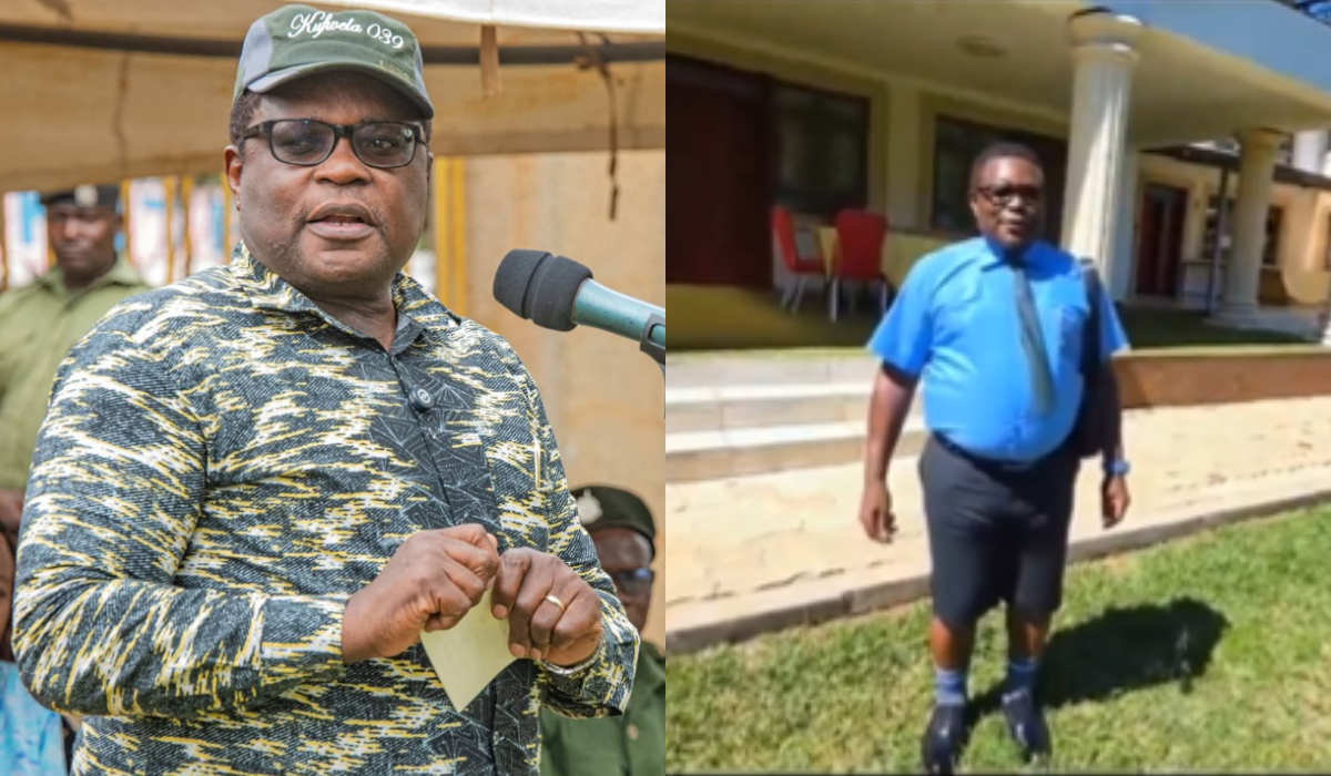 Governor Lusaka dons uniform, relives school days in smooth dance with students