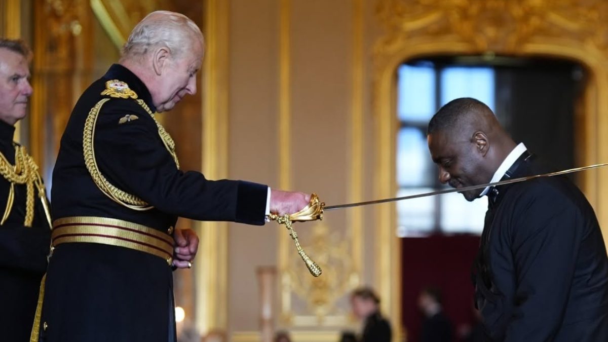 Idris Elba, Torvill and Dean receive honours at Windsor Castle