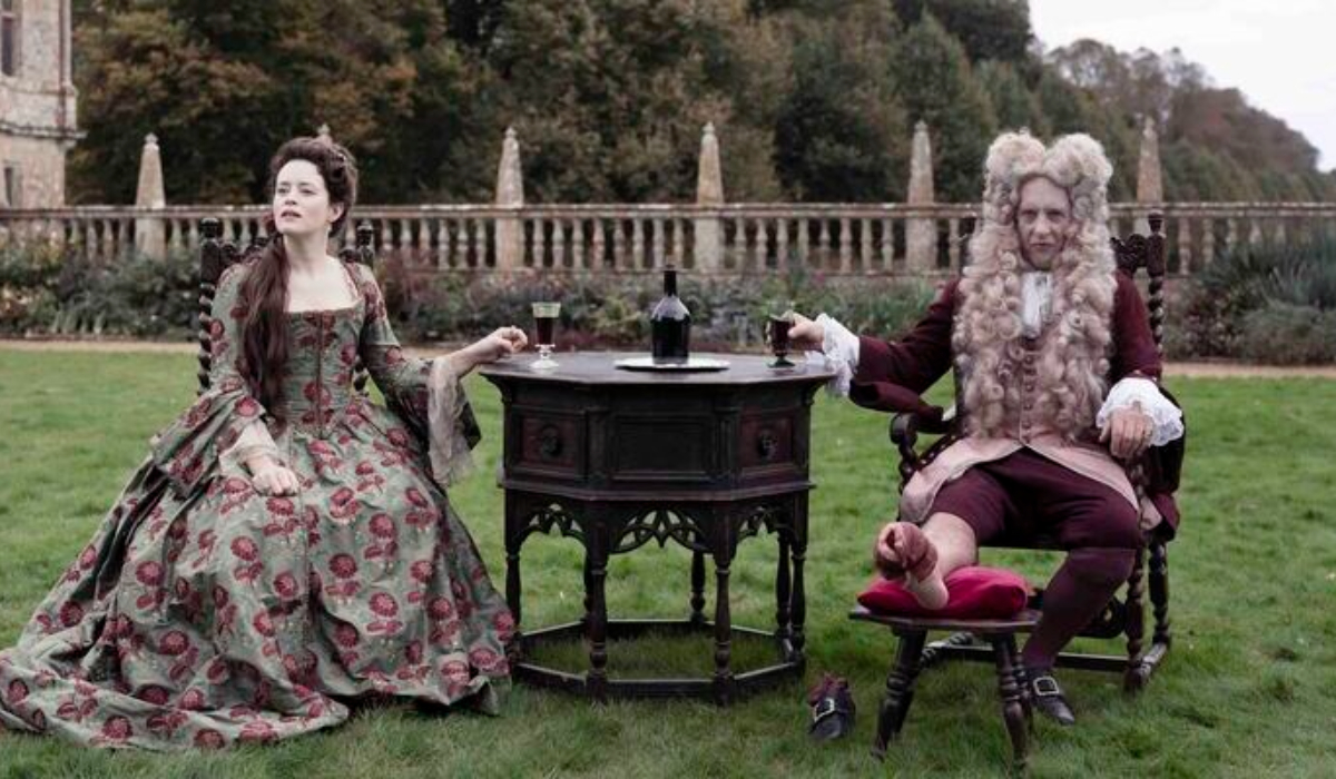 Savage House review – Claire Foy and Richard E Grant sell it hard in bewigged 18th-century caper