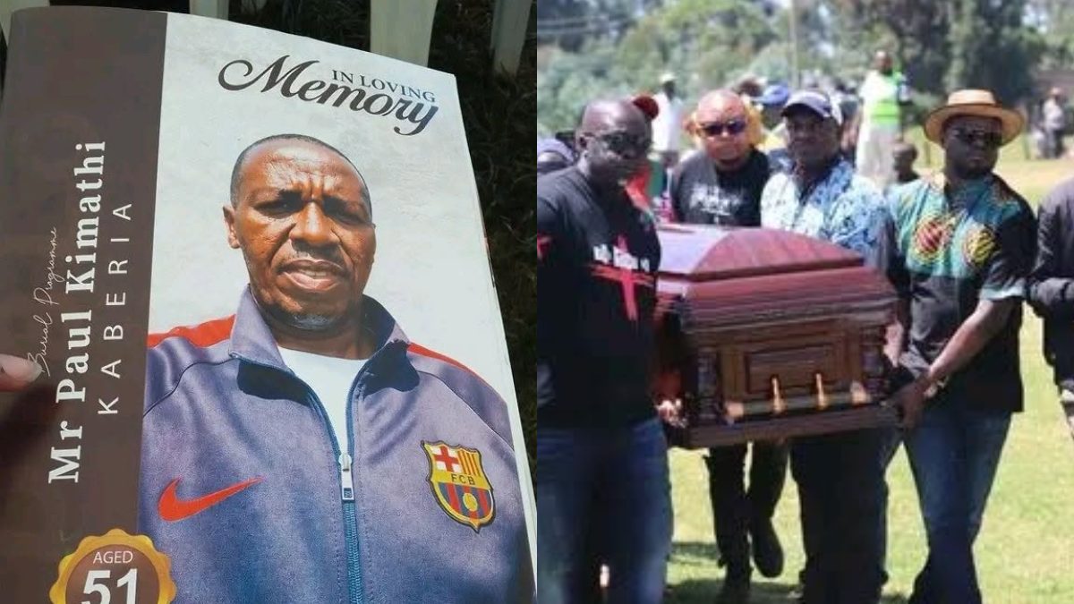 Radio presenter Diblo Kaberia laid to rest in emotional Meru burial