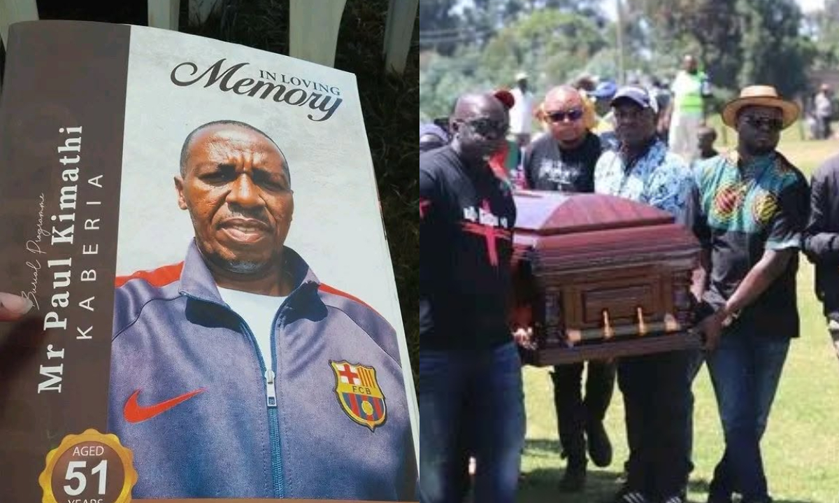 Radio presenter Diblo Kaberia laid to rest in emotional Meru burial