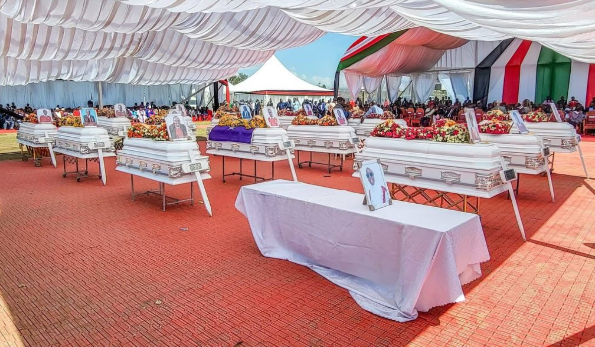 Auntie Jemimah calls for justice as 16 Utumishi Girls are laid to rest