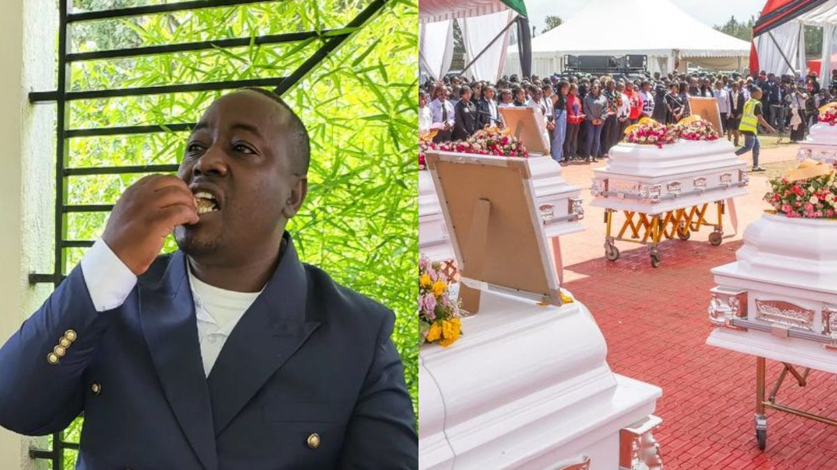 Pastor Kanyari offers message of comfort as requiem mass for Utumishi fire victims is held