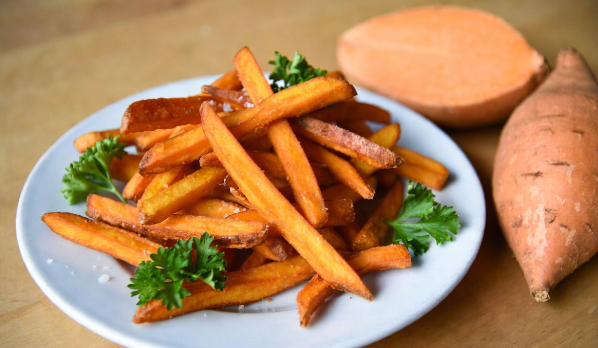 How to make baked sweet potato fries