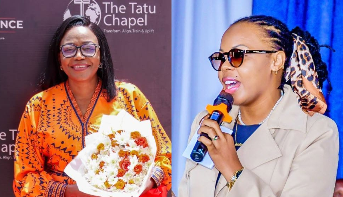 Evangelist Wa Ngunjiri defends Babytop in emotional speech, warns haters she won't fall