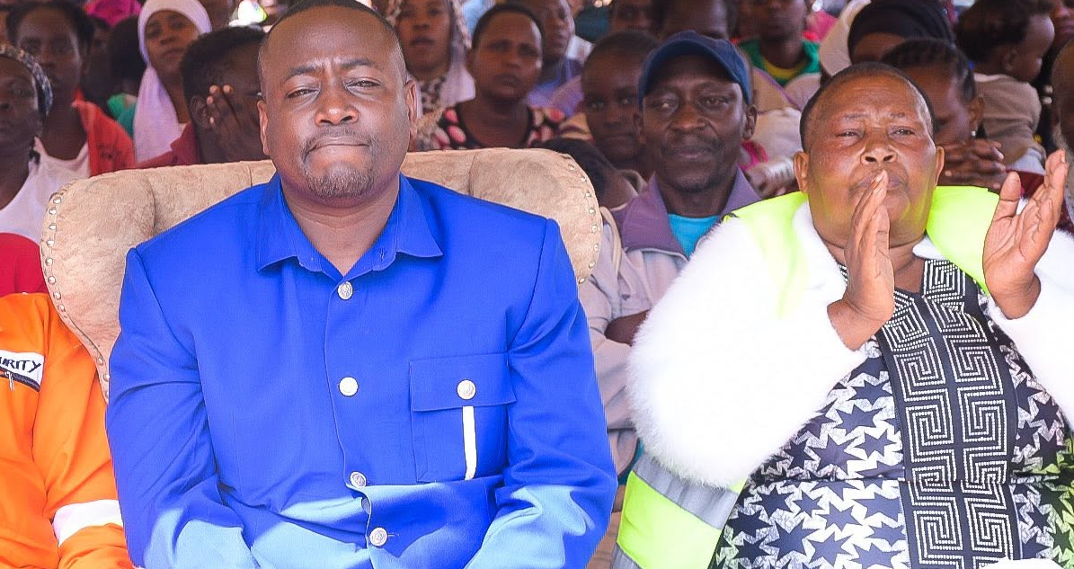 Pastor Kanyari’s mum Prophetess Nduta fights back tears as she campaigns for him