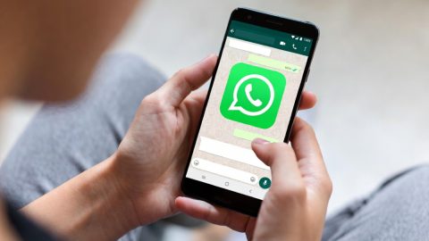 A person on WhatsApp.