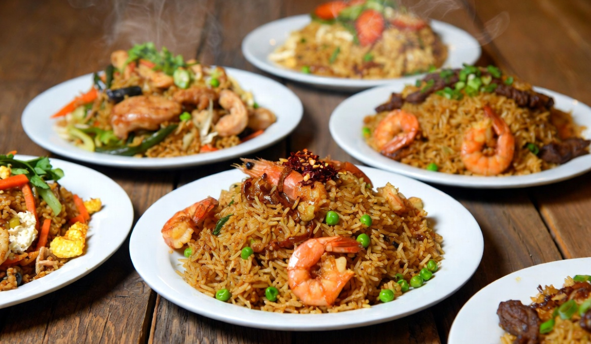 How to make restaurant-style vegetable fried rice using leftovers