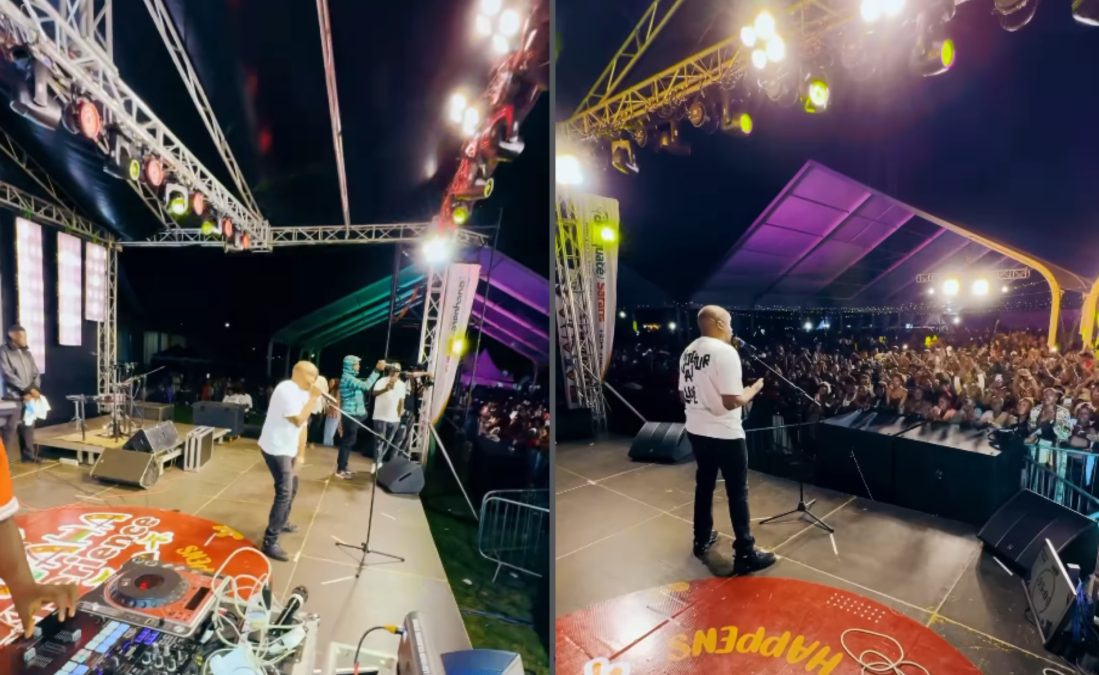Musician Charles Njagua Kanyi aka Jaguar, performing at Mataha Festival 4.0. PHOTO/@jaguarkenya/Instagram