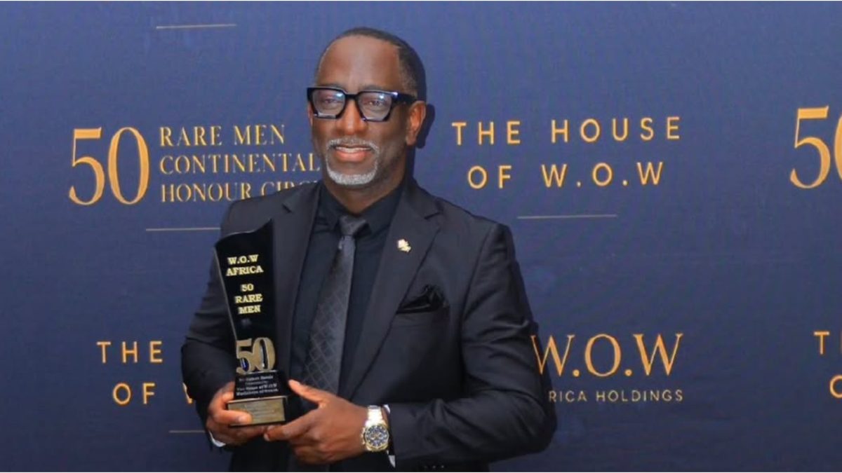 Robert Burale honoured among 50 rare men in Africa