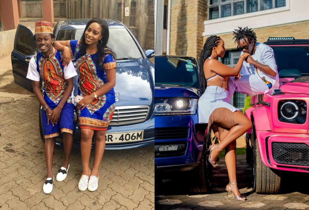 Singer Kevin Bahati and his wife Diana Marua. PHOTO/@diana_marua/Instagram