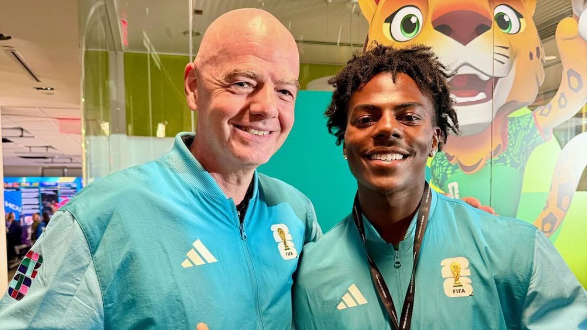 World Cup: IShowSpeed receives first FIFA fan ID from Gianni Infantino ahead of 2026 tournament