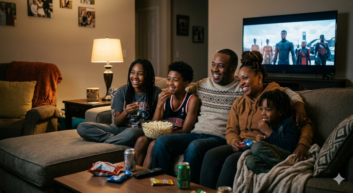 A happy family spending time together. PHOTO/Gemini