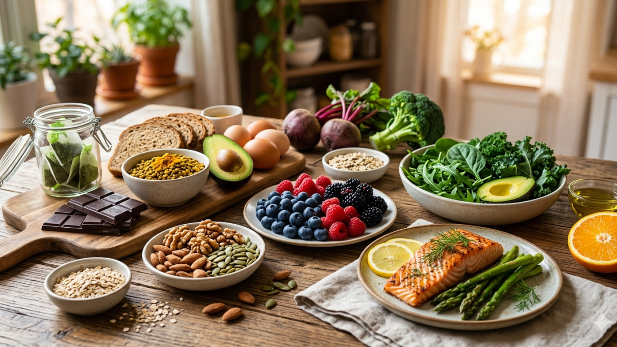 Foods that help boost your memory before an exam
