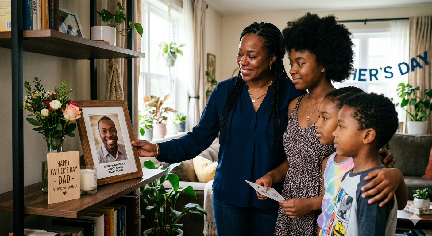 Father’s Day: How families can honour memories of a father who passed away