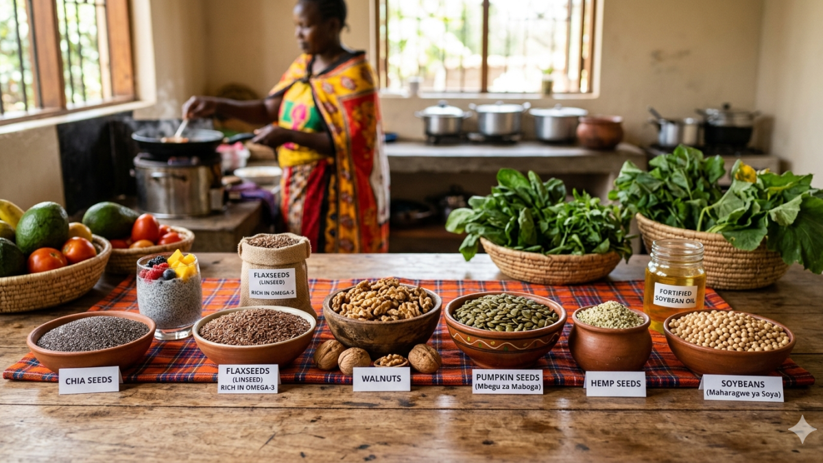 6 Kenyan foods rich in omega-3 other than fish