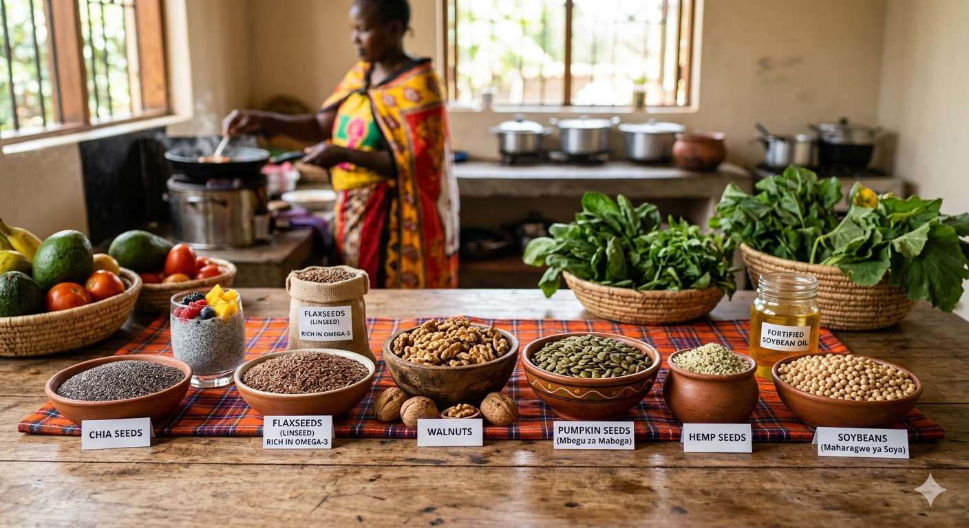 6 Kenyan foods rich in omega-3 other than fish