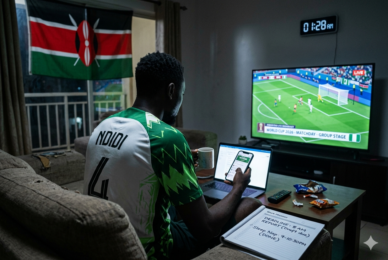 How to survive late-night World Cup matches while holding down a job