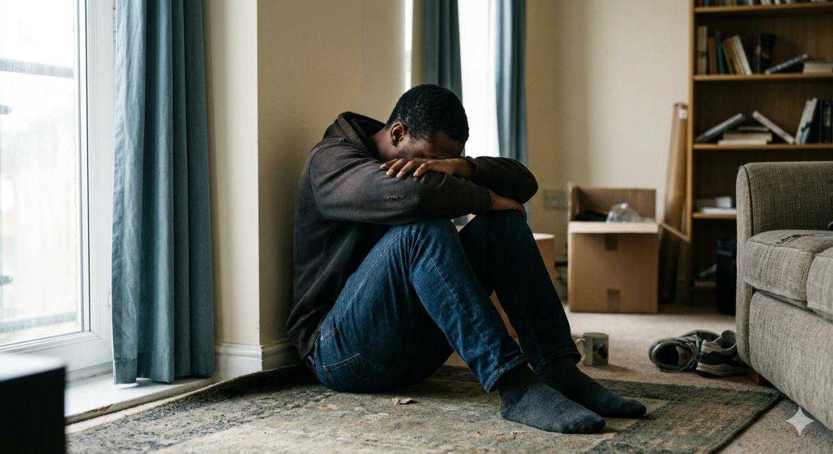 A photo showing men's mental health. PHOTO/Gemini