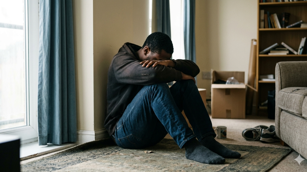 A photo showing men's mental health. PHOTO/Gemini