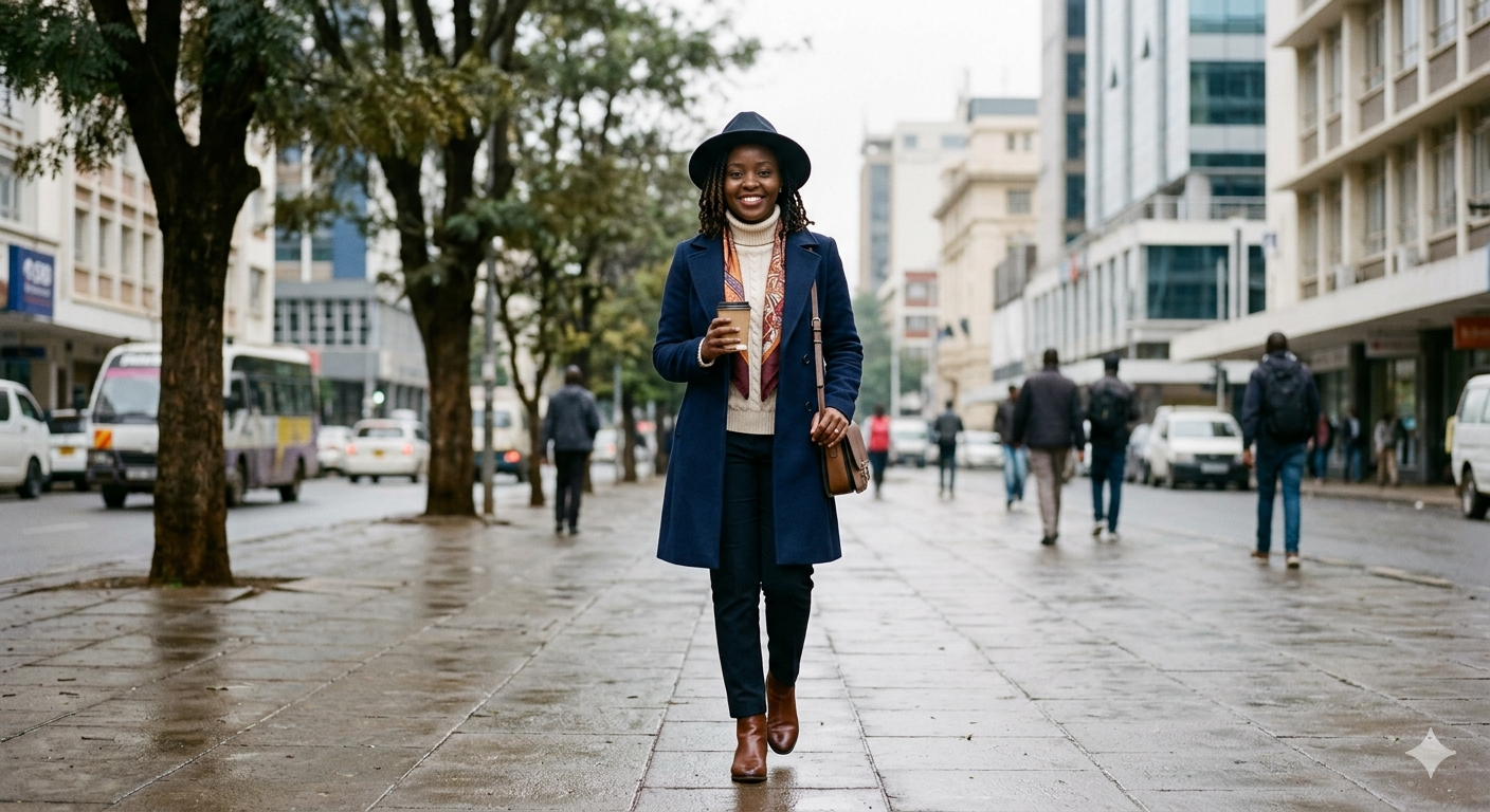 Simple ways to dress comfortably and look smart during June’s cold weather in Kenya