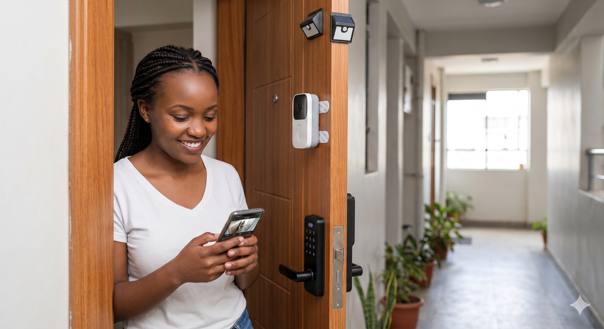Temporary smart home upgrades that make tenants feel safer at home