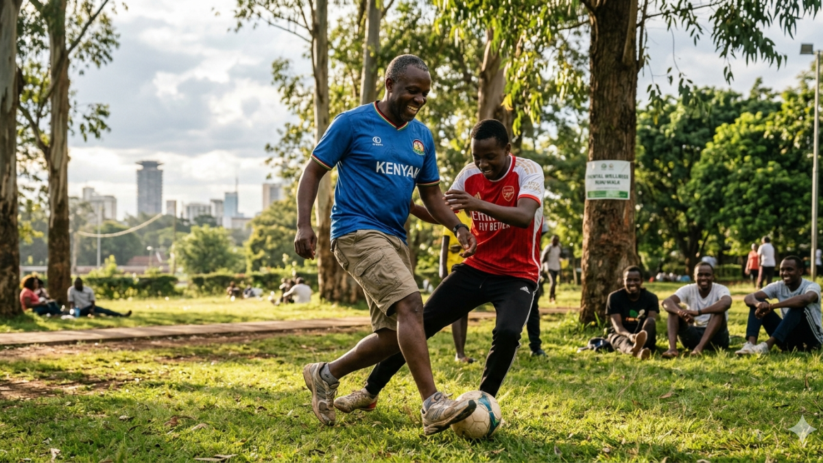 How engaging in what men naturally enjoy can support their mental health