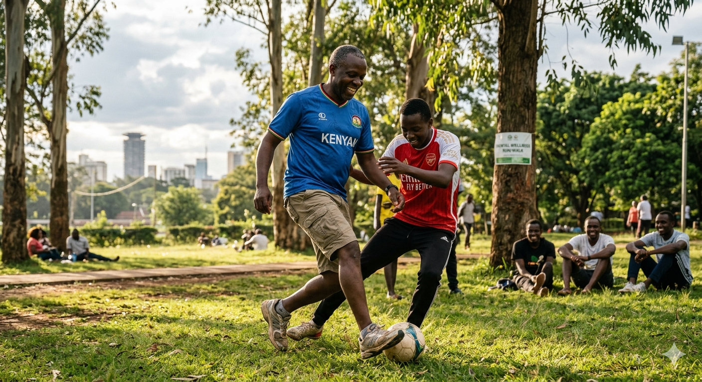 How engaging in what men naturally enjoy can support their mental health
