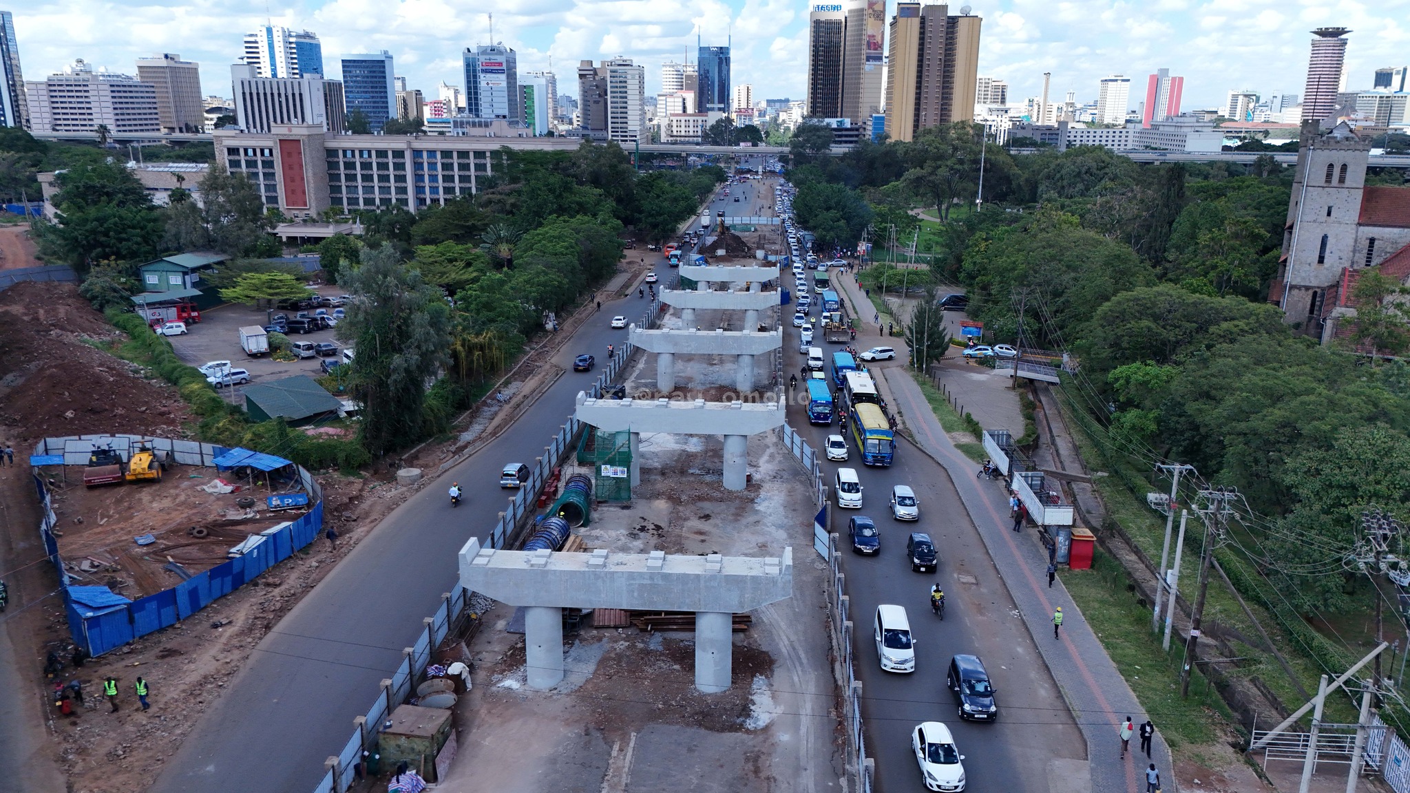 Kenyatta Avenue partial closure: Alternative routes to use for the next 8 months
