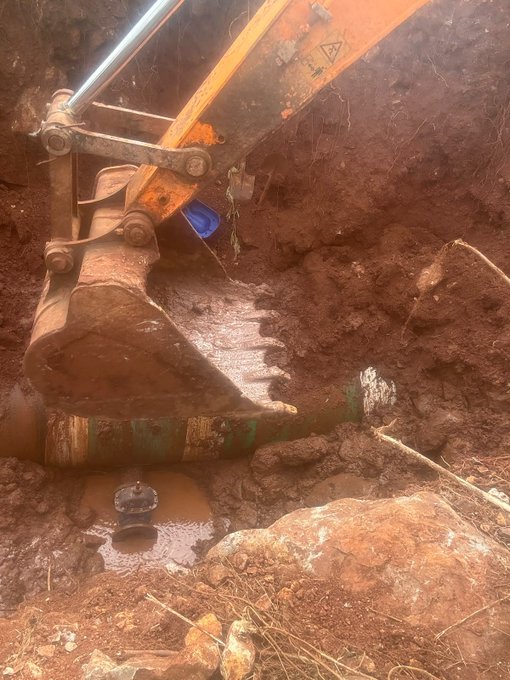 Nairobi Water restores supply after pipeline repair in Kiambu