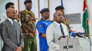 Murkomen explains why some police officers did not wear uniforms during protests